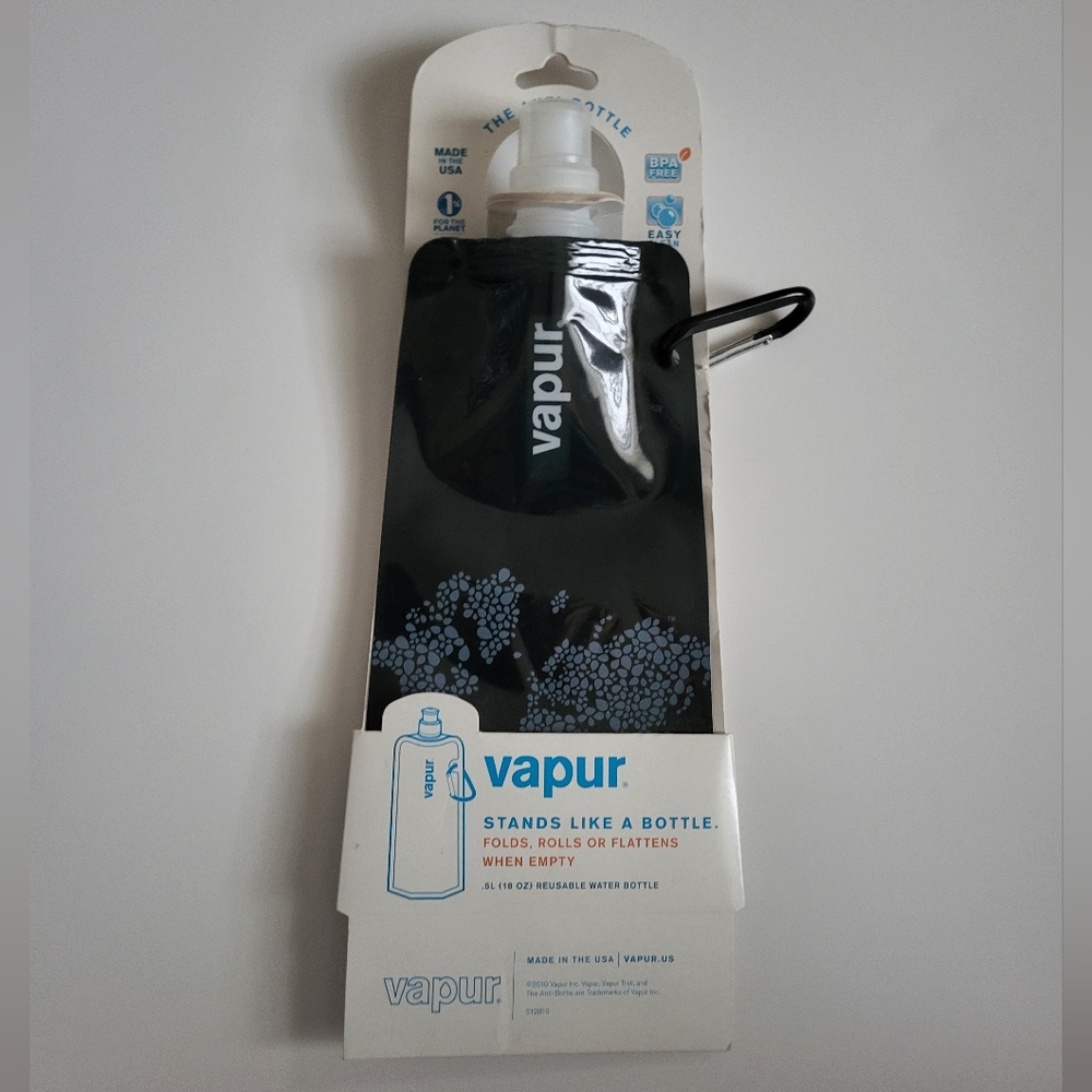 NWT Vapur The "Anti-Bottle" Water Bottle